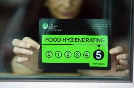 Food Hygiene rating 3 star badge