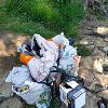 Rubbish collected after visitors have left (different days)