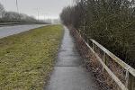 Overpass of Disused Railway Line Before