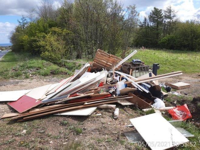 Seaham Grange fly-tip