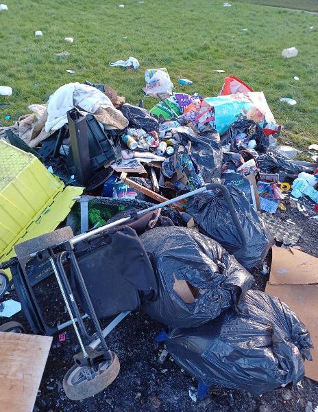 St Helen Auckland fly tip