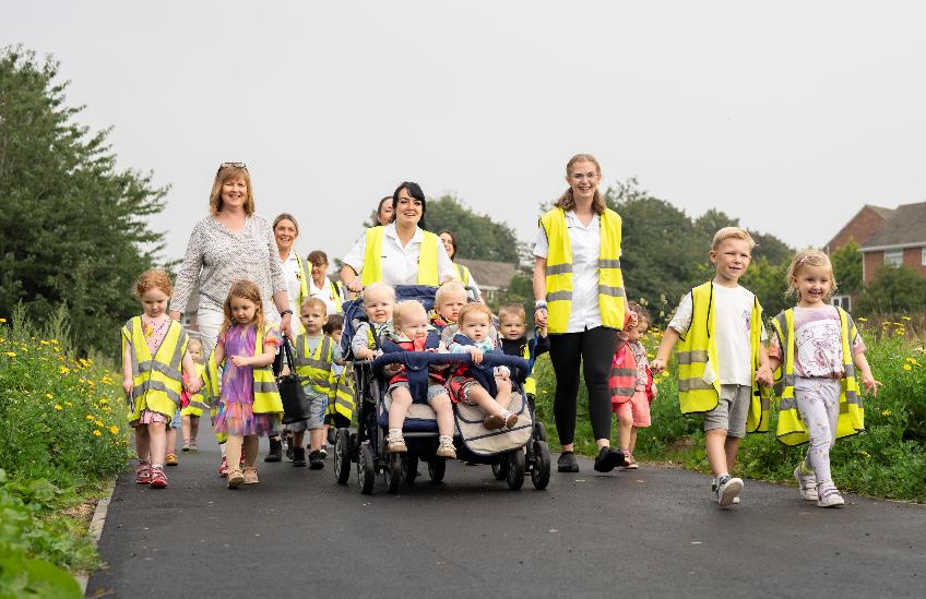 Newton Hall to Rivergreen walking and cycling route upgrade