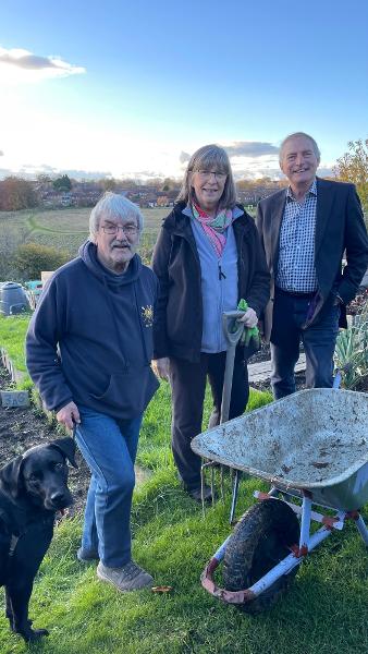 Newton Hall allotment funding