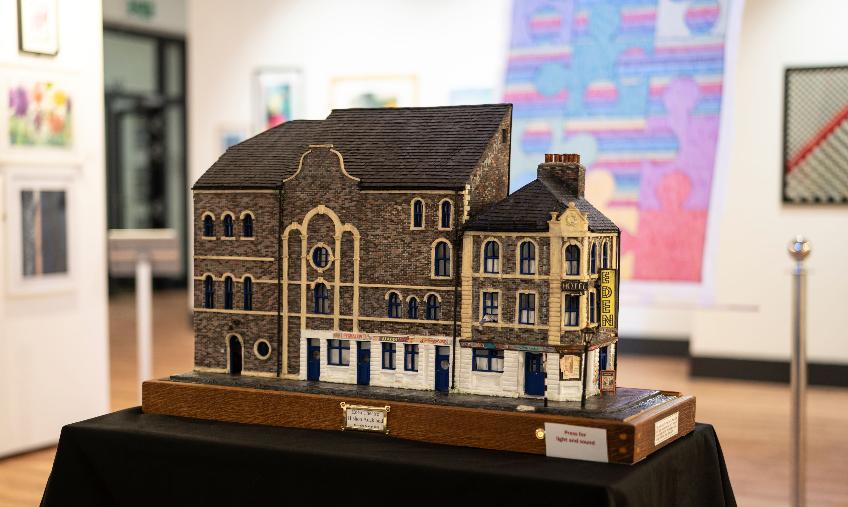 BATH Open Art Exhibition - Eden Theatre model