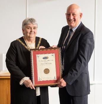 Chair medal Simon Healey