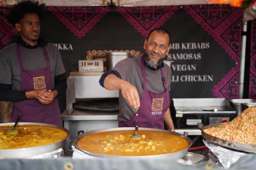 Seaham Food Festival trader 2024