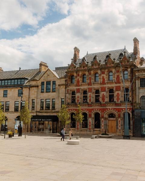 Bishop Auckland town centre - The Spanish Gallery