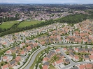 Artist's impression of views across the development View from the south to the north west of the site, with Newton Aycliffe in the background