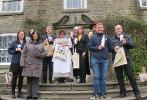 Partners who have signed the Single Use Plastics Pledge gathered at Beamish for an official relaunch