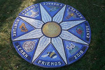 Wharton Park - mosaic