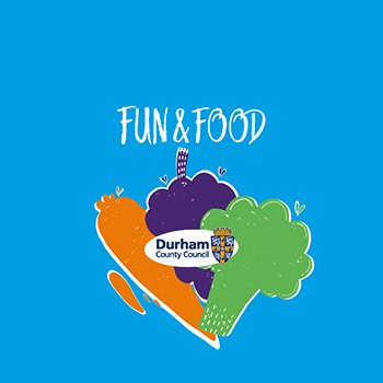Fun and Food branding - mobile version