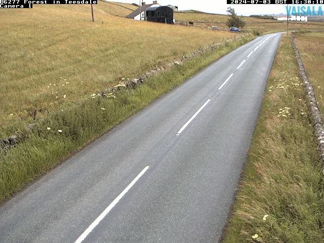 B6277 Forest In Teesdale weather camera image